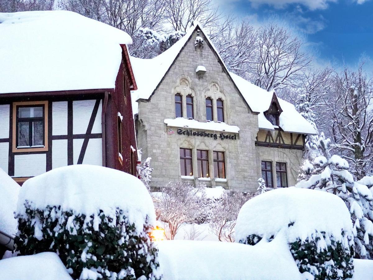 Schlossberg-Hotel Garni Wernigerode Exteriör bild